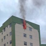 INCÊNDIO DEVASTA APARTAMENTO NO HAUER E DEIXA IDOSA DE 73 ANOS EM ESTADO GRAVE EM CURITIBA