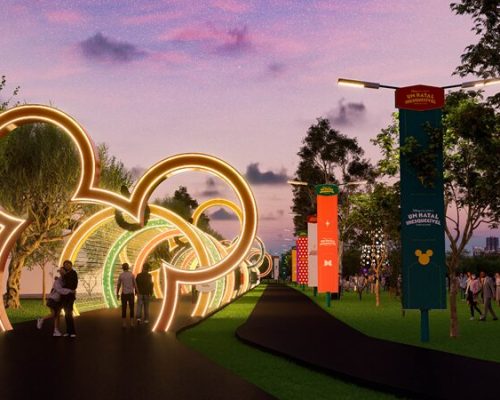 Curitiba recebe estreia nacional de “Disney Celebra: Um Natal Inesquecível” com atrações gratuitas no Parque Barigui