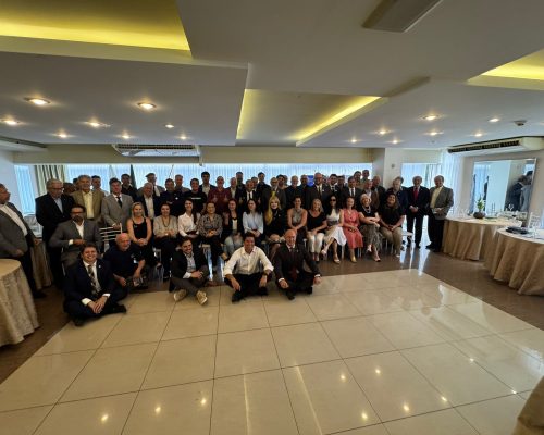 GUTO SILVA, SECRETÁRIO DE ESTADO DAS CIDADES ENCERRA ENCONTROS DO ROTARY CLUB DE CURITIBA EM 2025