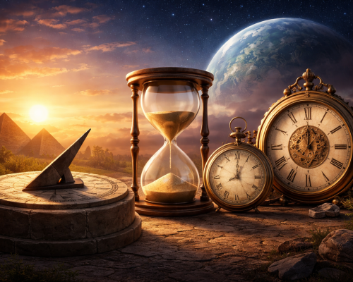 Quando inventaram o relógio, como sabiam que horas eram?