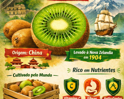 Kiwi: a fruta de origem asiática que conquistou o mundo com sabor e nutrientes