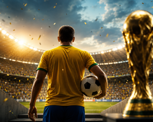 Você imagina quantos jogadores profissionais conseguem disputar uma Copa do Mundo?
