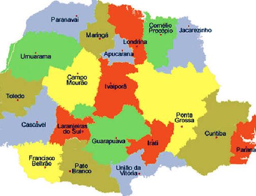 CIDADES COM MAIS DE 100 MIL HABITANTES NO PARANÁ